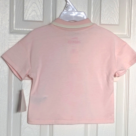 Disney Kids (12 Months) Pink Glitter Minnie Mouse Tennis T-Shirt/Polo Shirt - Picture 6 of 16